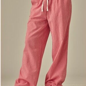 Relaxed Fit Gingham Pants